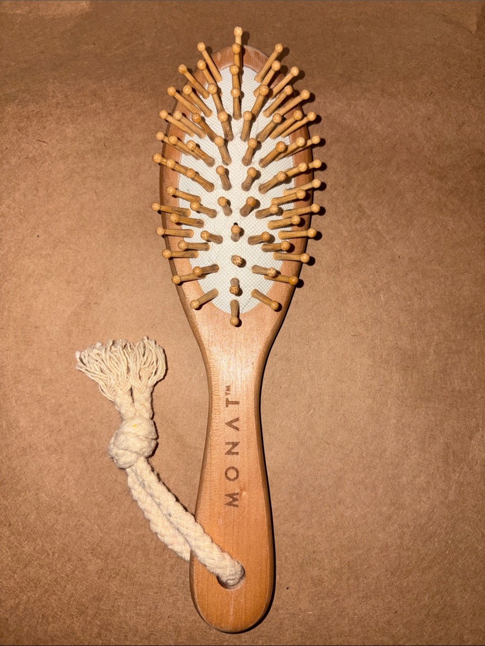 MONAT Wooden Paddle Hair Brush